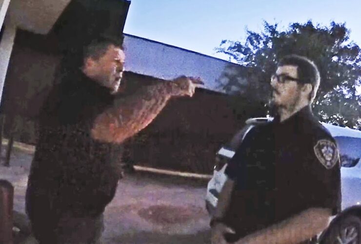 Pawnee County Sheriff Confronts Cleveland Police Officers Over a Search Warrant