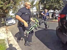 LAPD Officer Shoots Suspect Charging With Metal Wires