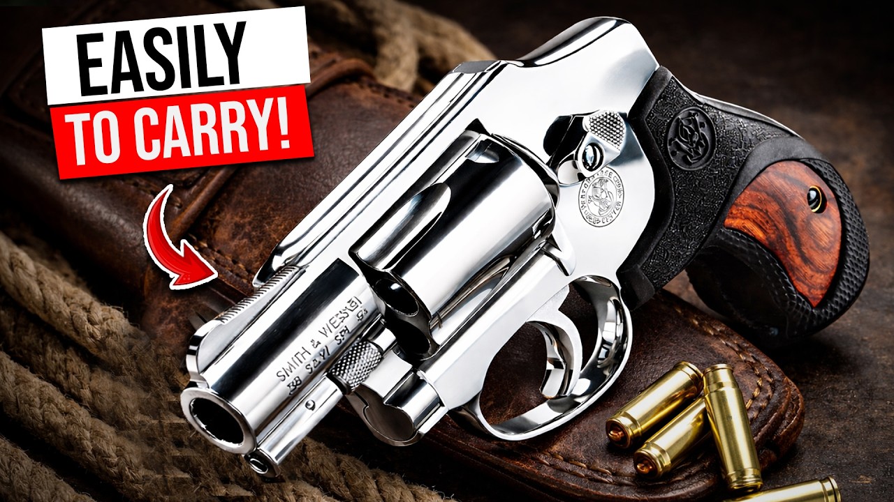 8 Perfect Revolvers You Can EASILY Carry All Day!