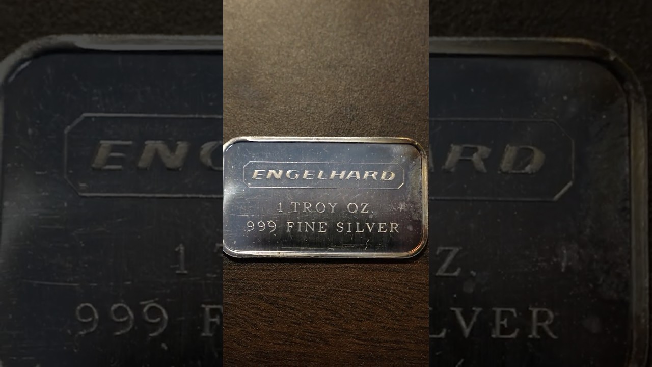 Engelhard Silver Bars vs Coins… Which Would You Choose?