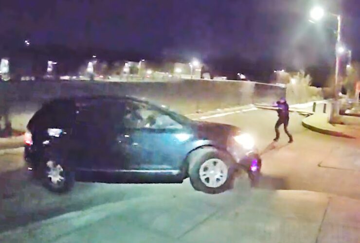 Baltimore Cops Open Fire As Driver Tries To Flee