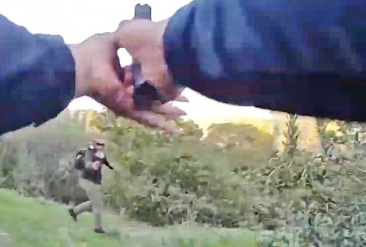 Police Shootout Follows After Suspect Fires During Foot Pursuit