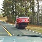 17-Year-Old in Stolen SUV Ends Police Chase in Rollover Crash