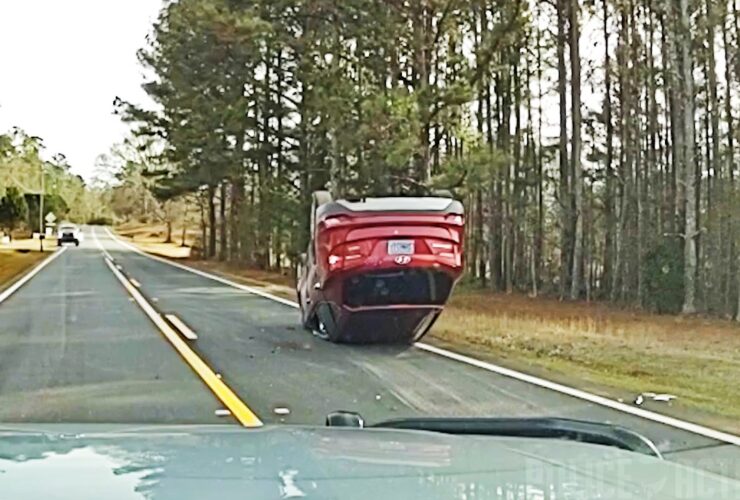 17-Year-Old in Stolen SUV Ends Police Chase in Rollover Crash