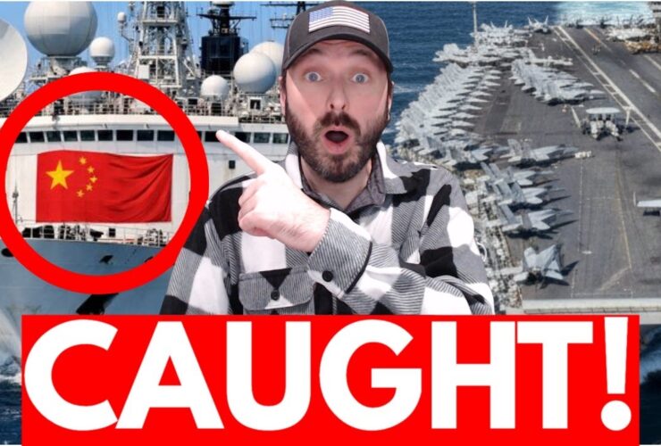 China Spy Ship SURFACES Near Iran – Targets U.S. Carrier