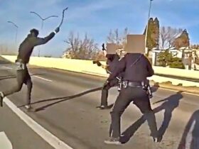 Suspect Lunges at Reno Officers With Tow Chain Before Being Shot