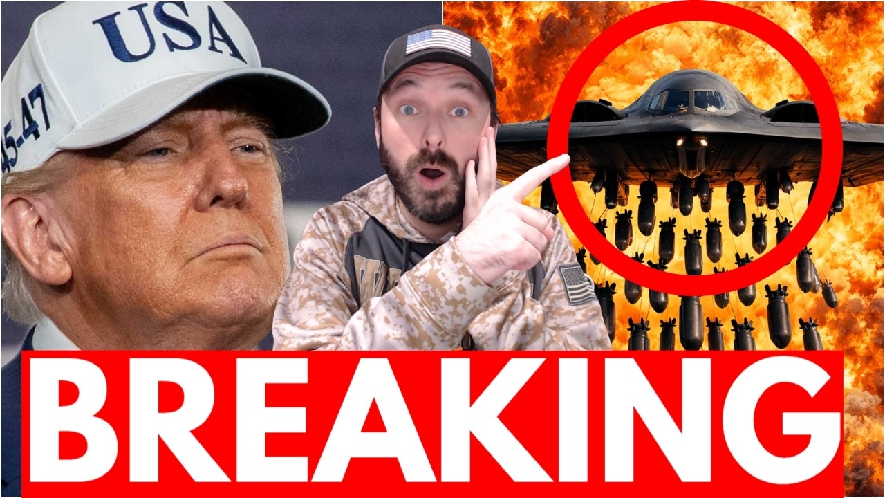 Trump Orders Bombers On HIGH ALERT For Iran War – Targets Picked