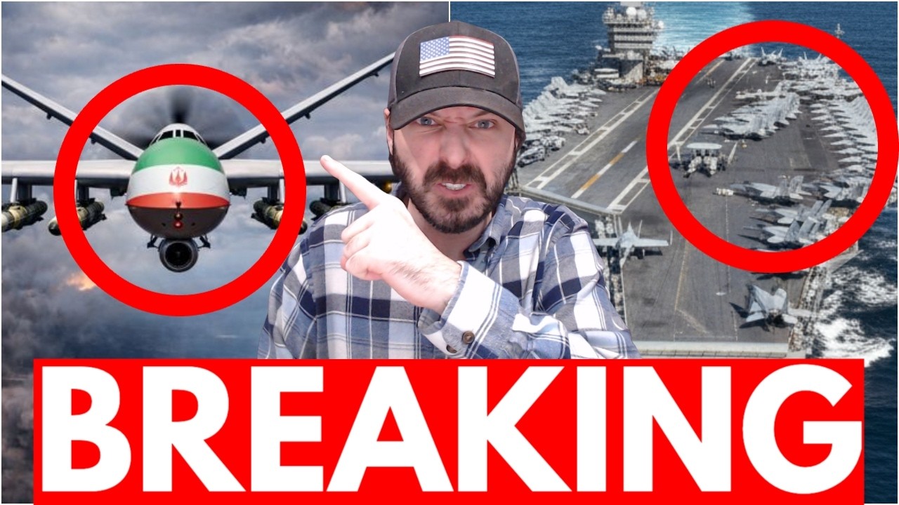 Iran Aircraft BUZZES U.S. Navy Carrier – Secret Plane RUSHING In