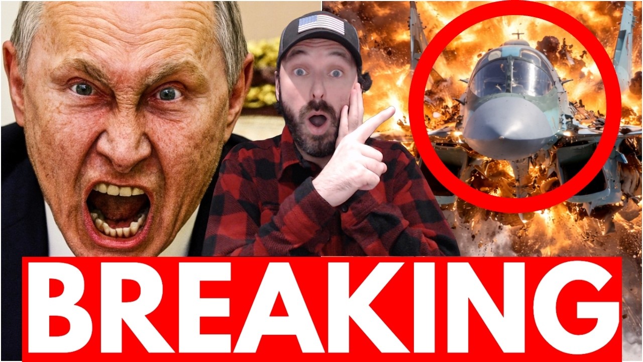 BREAKING: Russian Fighter Jet SHOT DOWN – Putin PANICS