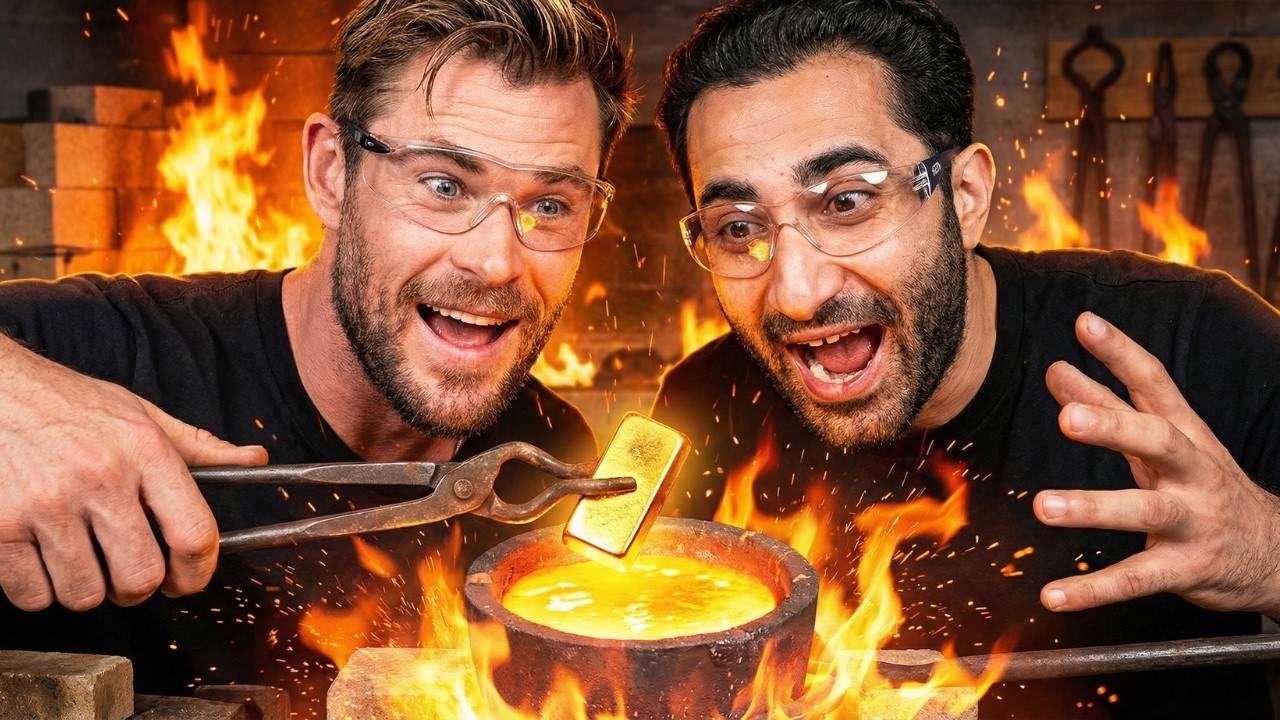 Melting Down 0,000 Of Gold Dust With Thor!