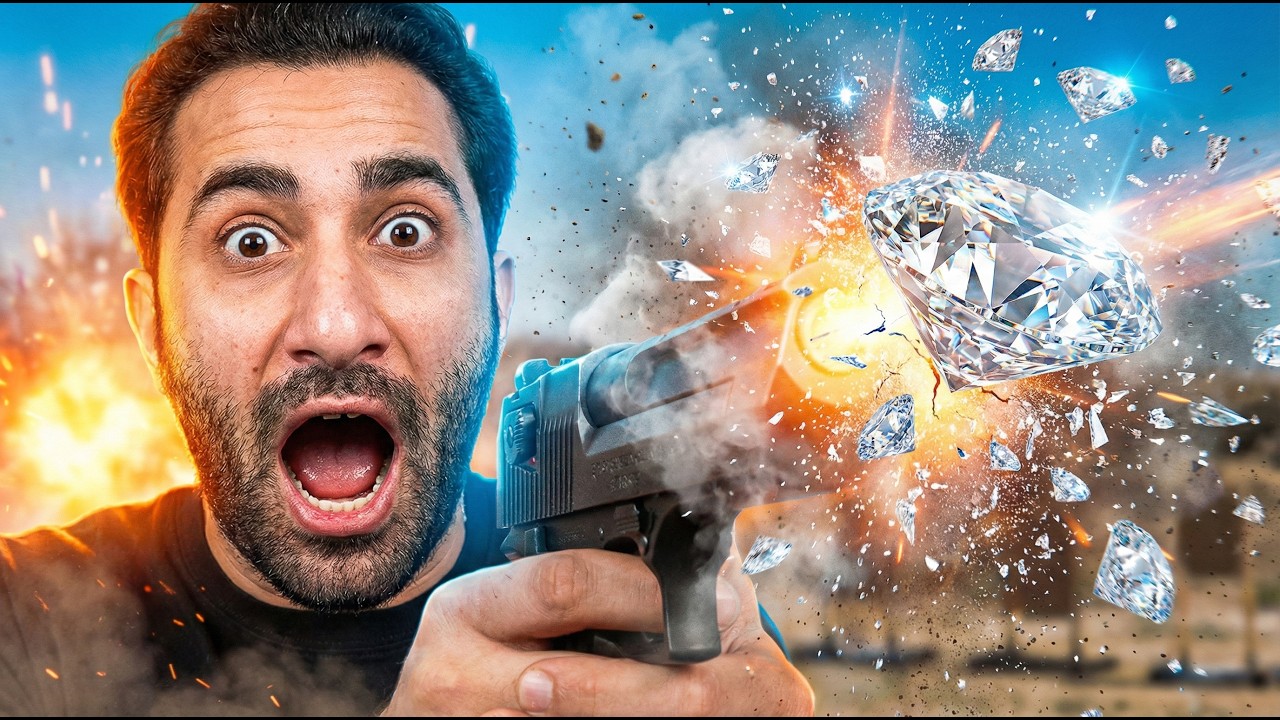 Can a Diamond Survive Being Fired from a Gun?