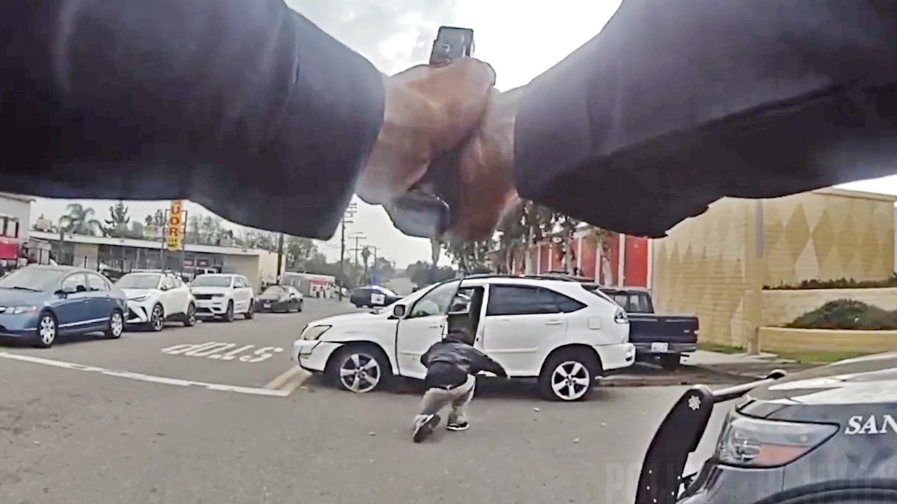 San Diego Officer Opens Fire After Suspect Reaches for Gun Like Object
