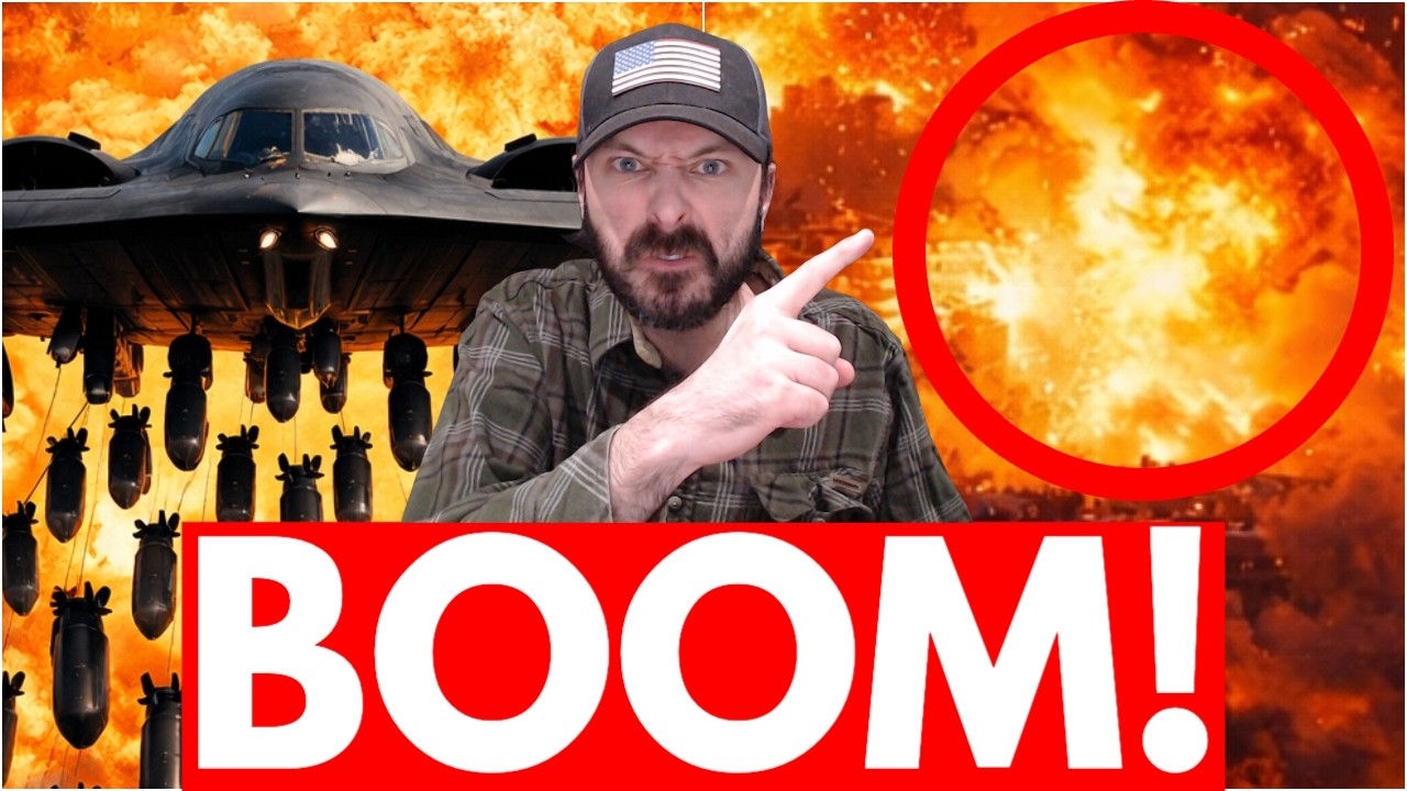 BREAKING: U.S. Bombers RIP Iran Apart – Tehran BURNS