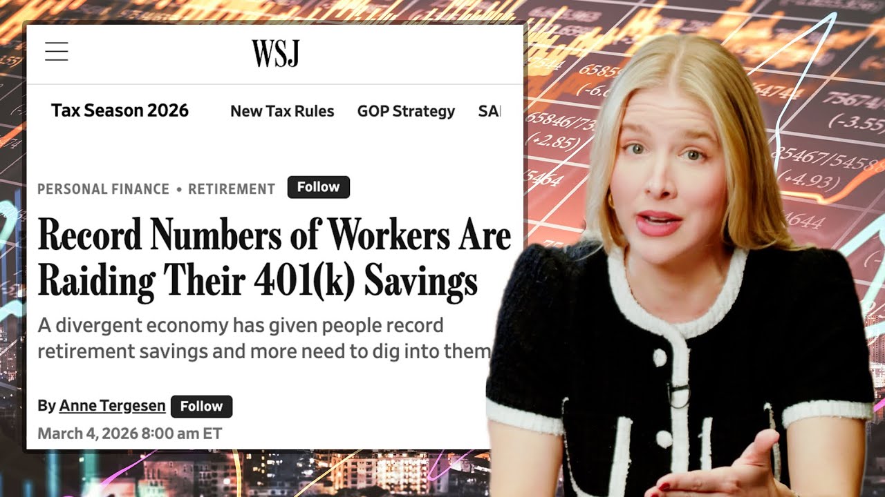 Why Millions are Draining Their 401(k)s  | The Retirement System is Breaking