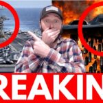 U.S. Aircraft Carrier ON FIRE – Stealth Bombers HAMMER Iran's Secret Base