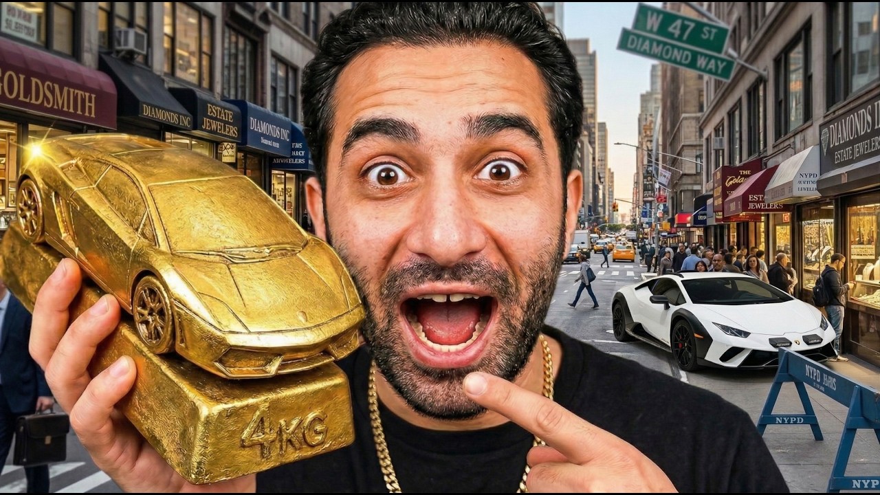 I Traded A SOLID GOLD Lambo For A REAL One!