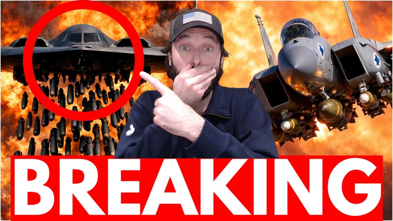 U.S. Bombers CRACK Iran WIDE OPEN – Fighter Jet Nearly SHOT DOWN
