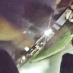 Cop Hitches Wild Hood Ride To Tackle Teen On Minibike