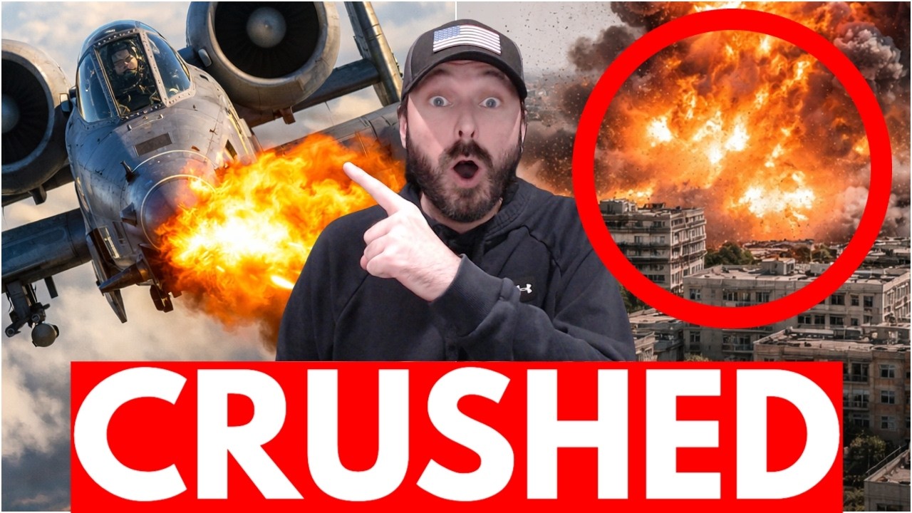 U.S. Jets SHRED Iran Targets – Airstrikes RAIN DOWN