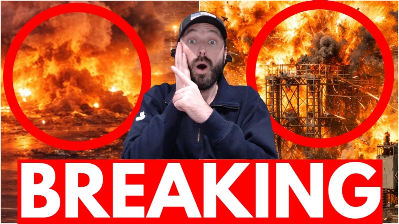 U.S. BOMBS Iran's Electrical Grid – Major Airport HIT