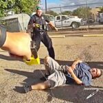 Robbery Suspect Crashes Car Then Pulls Knife On Officers