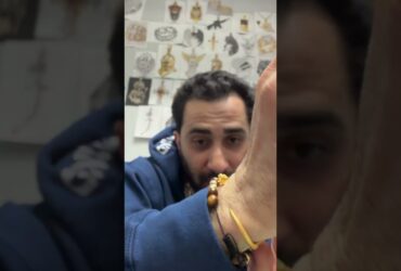 I Made A 24k Gold Snake #gold #jewelry #traxnyc