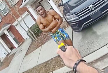 Man Throws His Mother To The Ground Then Gets Tased After Charging Officer