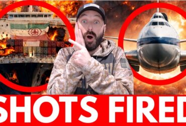 BREAKING: U.S. Navy BOMBS Iranian Ship – Doomsday Plane AIRBORNE