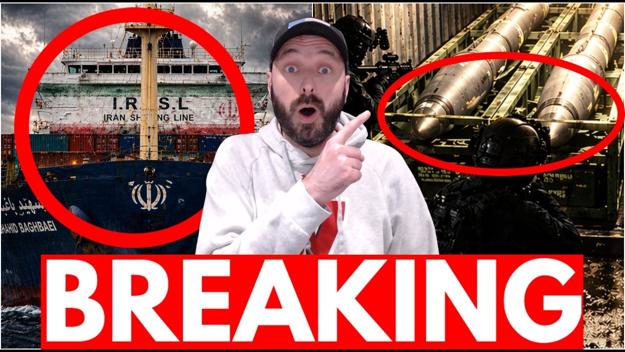 Captured Iran Ship Hiding SECRET Cargo – Fighter Jets ON THE MOVE