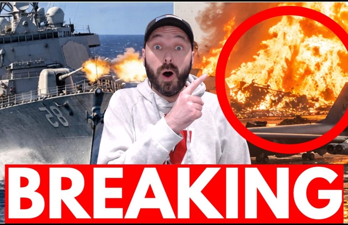 U.S. Bomber Base For Iran War Hit By HUGE Fire – Navy Ships SCRAMBLING