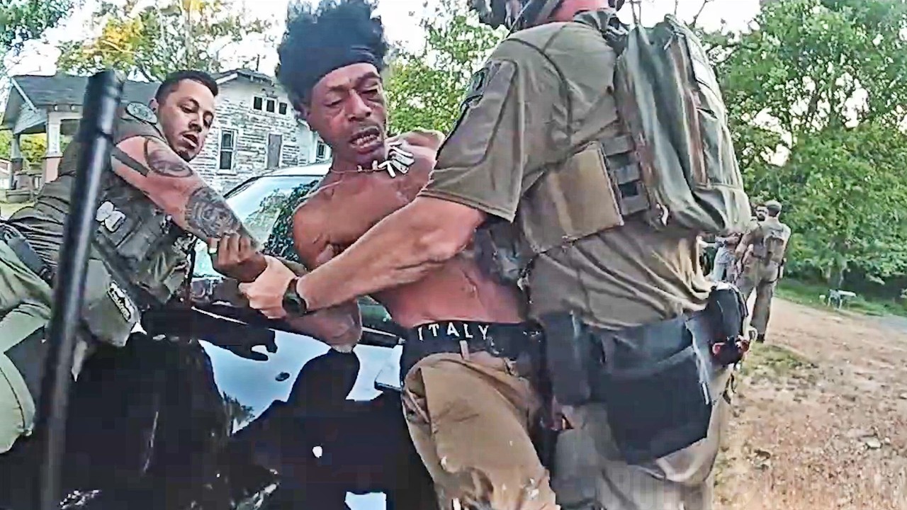 Police K9 Bites Suspect Then He Bites Back