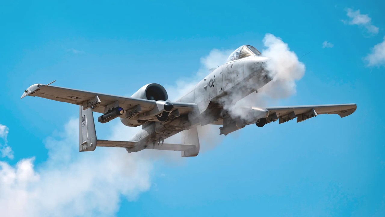 🔴 IRAN WAR – A-10 Warthog in Action • GAU-8 Shreds Iranian Proxies Into Pieces