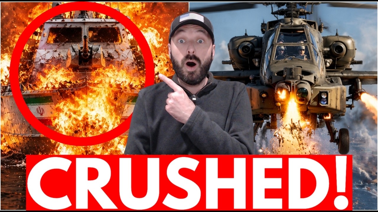 BREAKING: U.S. Military SINKS Iran's Ships – Helicopters UNLEASH