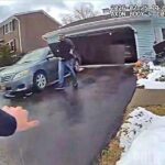Bodycam Shows Officers Battling Armed Man With Knife And TV