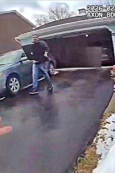 Bodycam Shows Officers Battling Armed Man With Knife And TV
