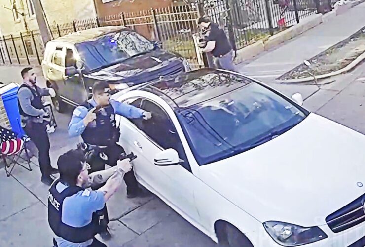 Chicago Cop Shoots Armed Suspect Trapped After Bus Collision
