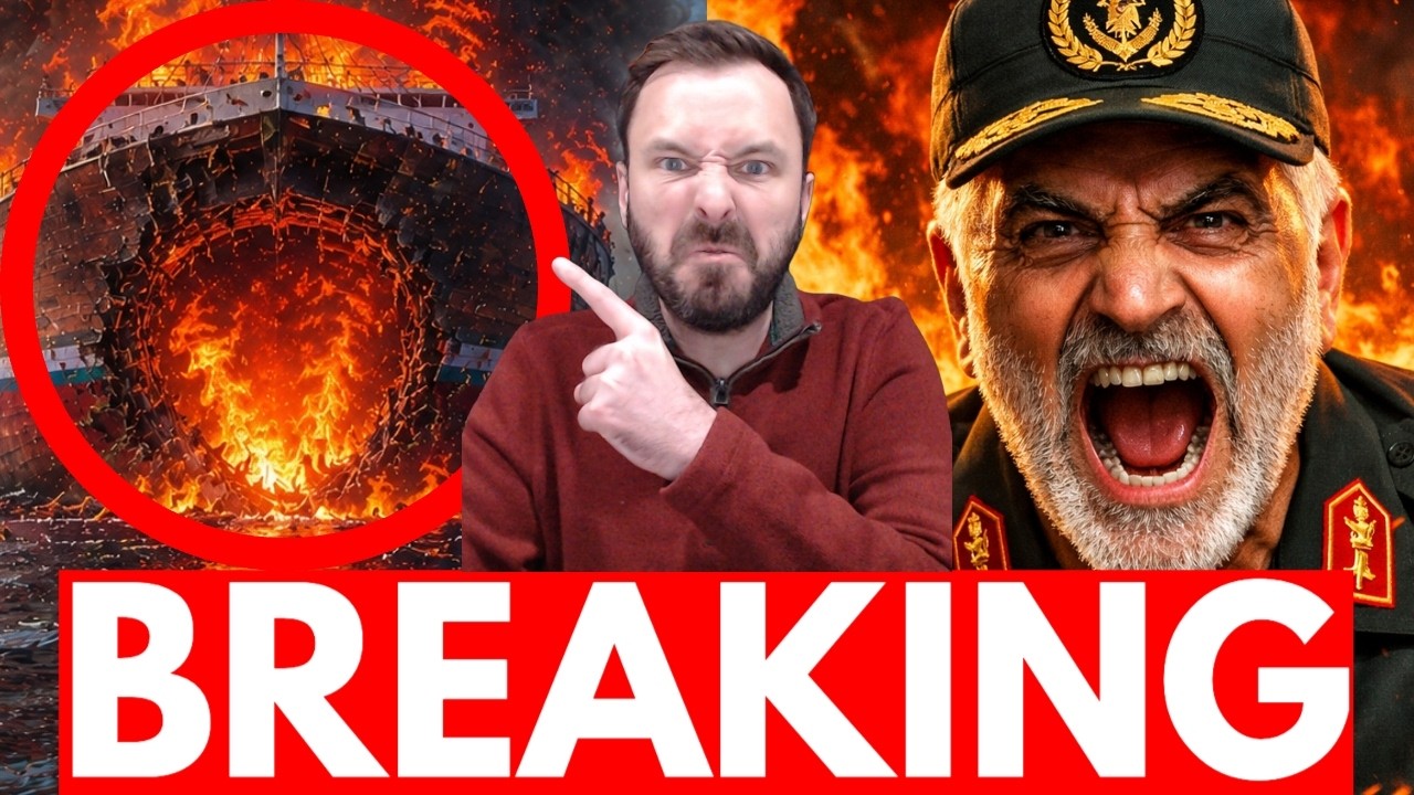 Iran BOMBS And SINKS Massive Ship – Spy Planes AIRBORNE