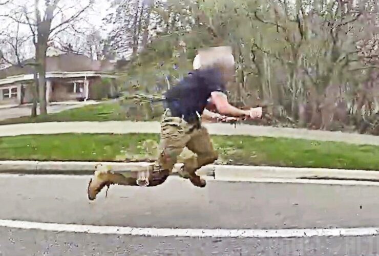 Officers Shoot Suspect After He Runs Toward Them With Knife