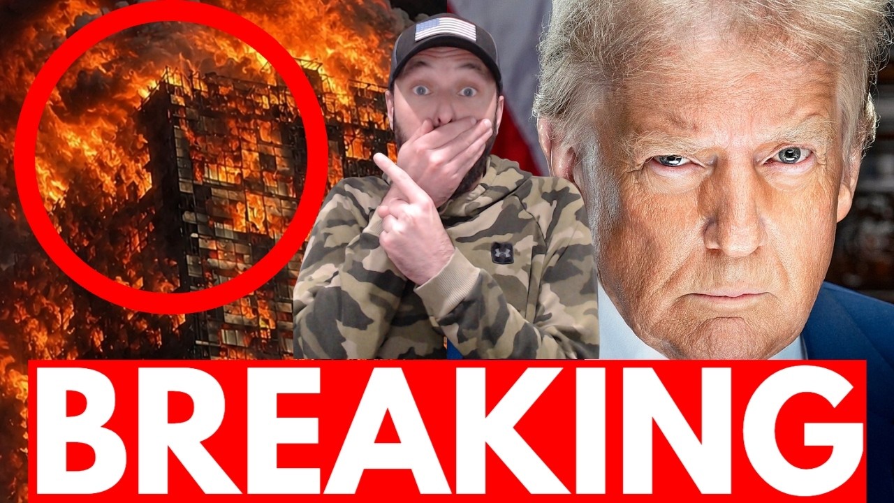 Mysterious Fire ERUPTS In Iran – Trump Hints At Next Moves