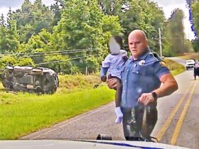 Troopers Rescue Children After High Speed Pursuit Ends in Rollover Crash