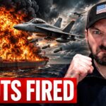 U.S. Fighter Jet BOMBS Iran Ship – Drone Strikes Underway
