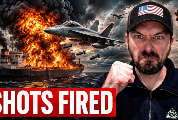 U.S. Fighter Jet BOMBS Iran Ship – Drone Strikes Underway