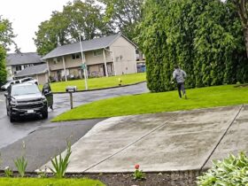 Officer Shoots Suspected Intruder Armed With Knife