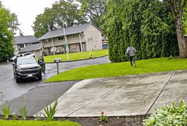 Officer Shoots Suspected Intruder Armed With Knife