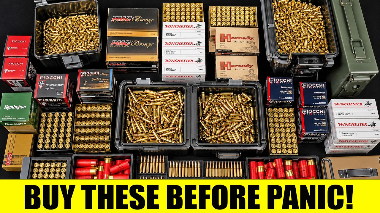 10 AMMUNITION TYPES EVERY PREPPER IS HOARDING RIGHT NOW!