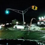 Stolen Kia Crashes into SUV During Police Chase