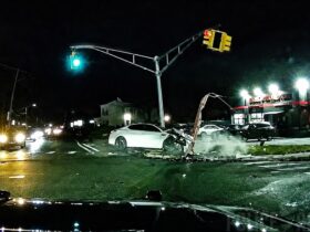 Stolen Kia Crashes into SUV During Police Chase
