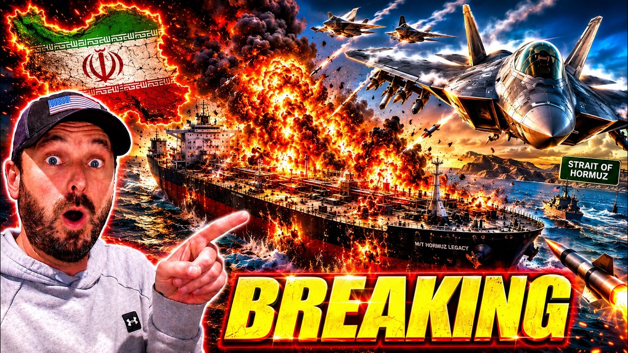 Iran BOMBS Ship In Strait Of Hormuz – U.S. Jets AIRBORNE