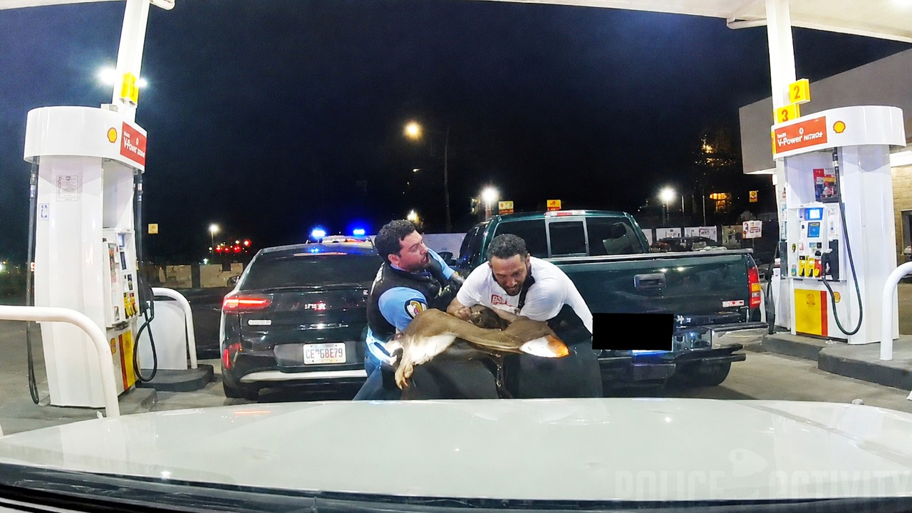 Officer Shoots Suspect After Struggle Over Gun