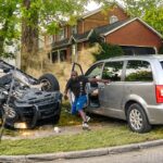 Suspect In Stolen Vehicle Slams Into Police Cruiser During Pursuit